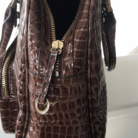 G by Guess large tortoise shell handbag (like new) - Picture 9 of 10